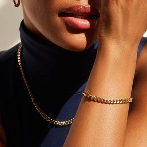 Ana Luisa Michael Curb Chain Bracelet